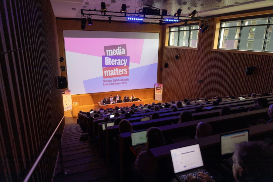 Presentation of the Activity of the National Library at the European Digital and Media Literacy Conference